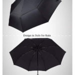 Quick Dry Compact Wooden Handle Umbrella