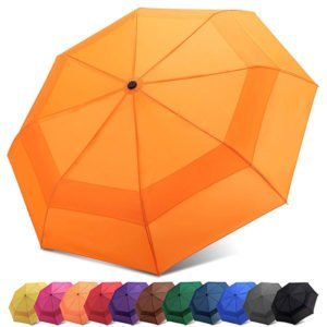Travel Umbrella with Double Canopy