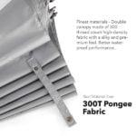 Water Repelant Wooden Handle Umbrella