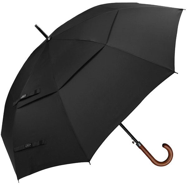 Wooden Handle Umbrella Mens