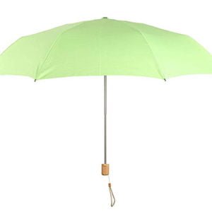 Compact Wooden Handle Umbrella