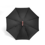 Logo Print Wooden Handle Hotel Umbrella