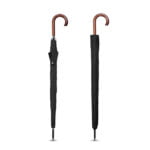 British Style Wooden Handle Hotel Umbrella