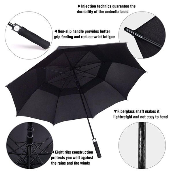 Budget Promotional Umbrellas - NO MOQ Customise Branded for Promotional