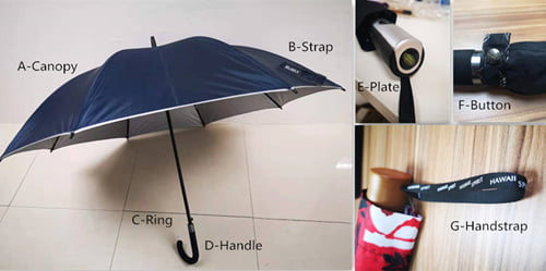 Customized umbrella