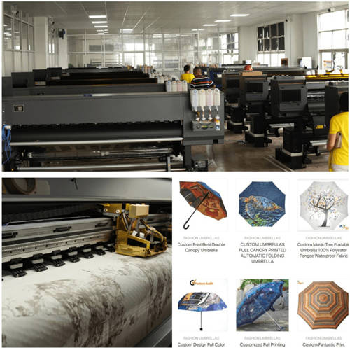 Umbrella factory equipment