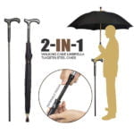 2-IN-1 Walking Stick Umbrella