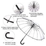 Custom Print Clear Umbrella