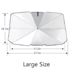 Car Windshield Sun Umbrella Large