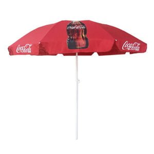 logo beach umbrella