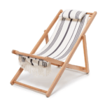 foldable wooden beach chair