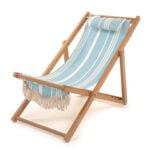 foldable wooden beach chair