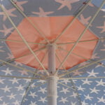 advertising customized printed beach umbrella