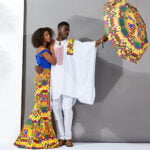 Africa printed umbrellas