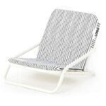 metal folding lower style brail beach chair