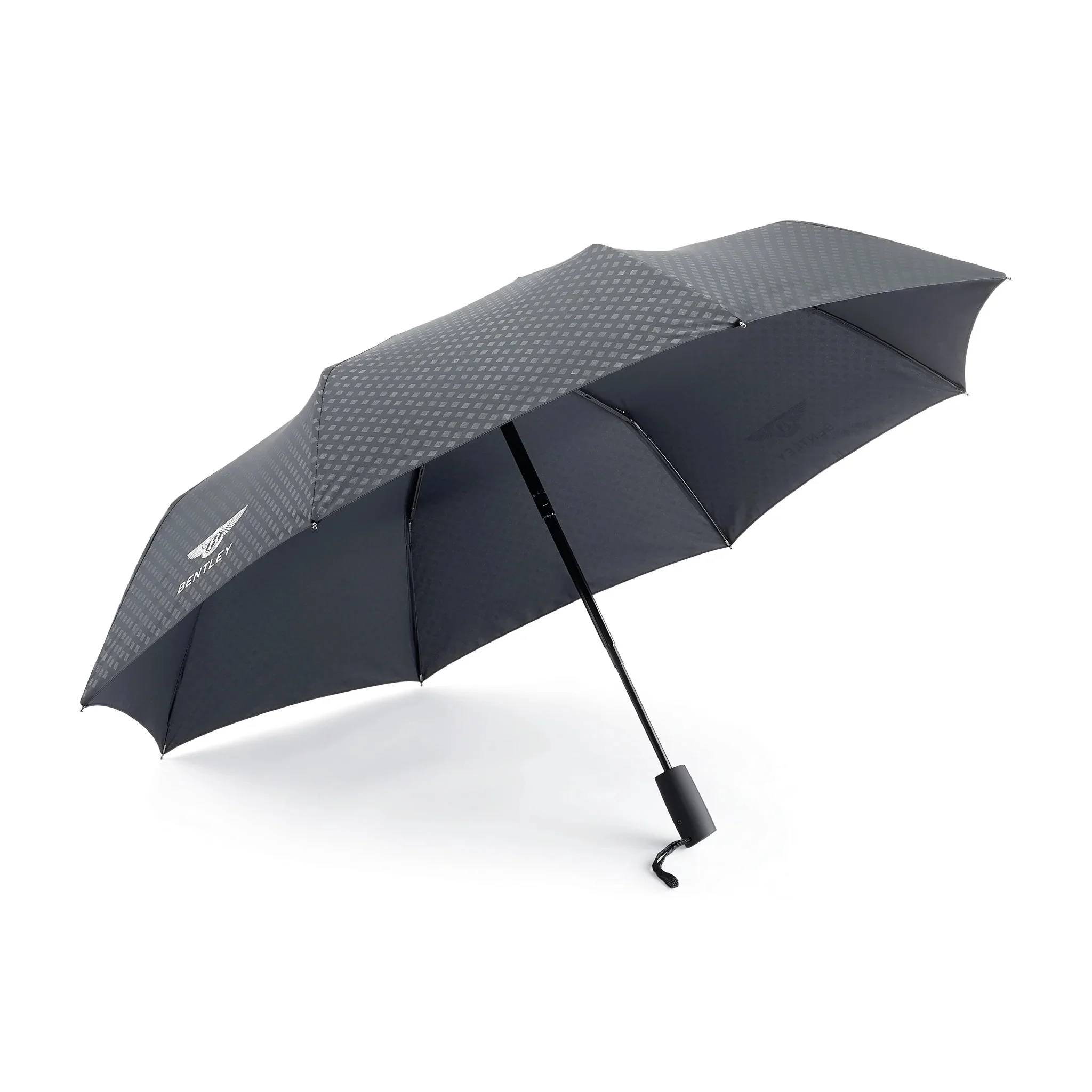 Branded compact umbrella with a custom logo