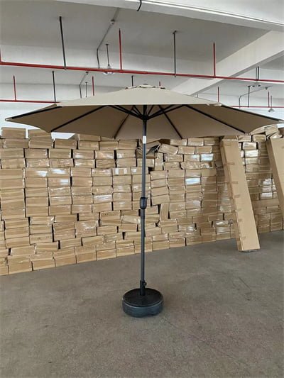 9ft outdoor umbrella with metal pole