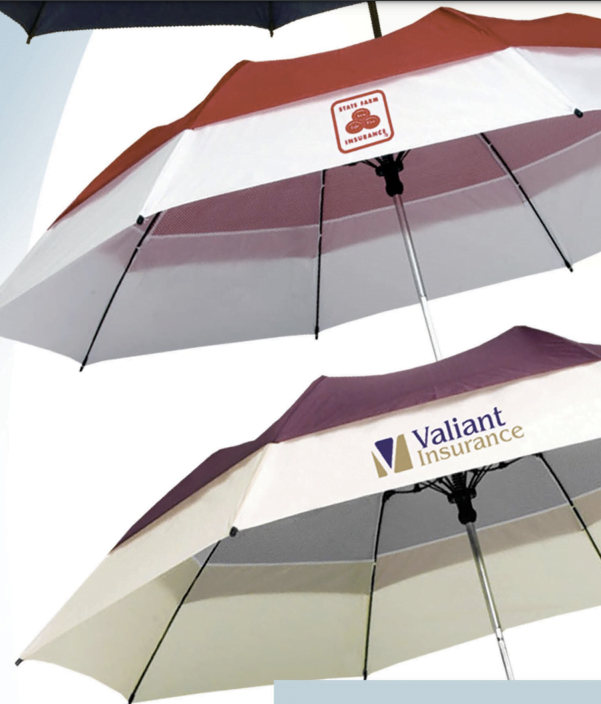 Advertising umbrella