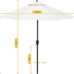 Umbrella 9' Round Aluminum Market Umbrella