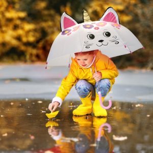 bright color kids umbrella