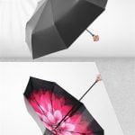 Double Layer Small Black Umbrella