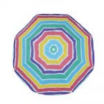 TNT fabric 180cm beach umbrella with tilt and PVC carry bag