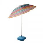 TNT fabric 180cm beach umbrella with tilt and PVC carry bag