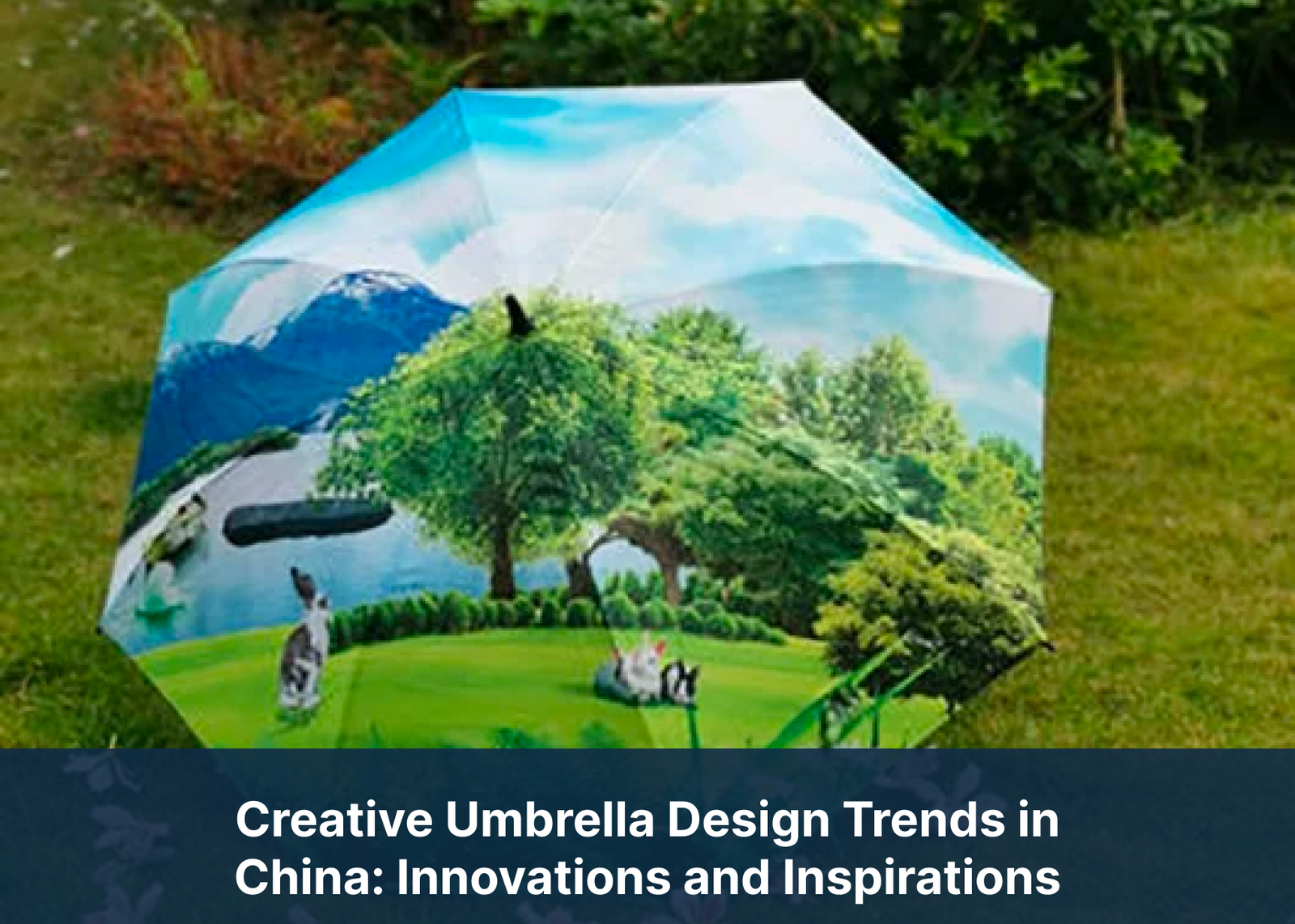 Creative Umbrella Design Trends in China: Innovations and Inspirations