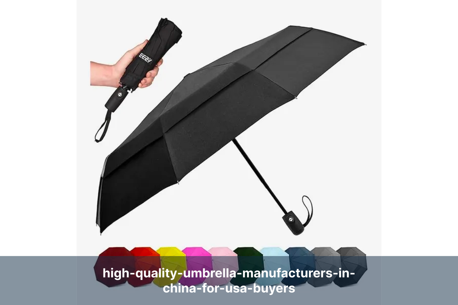 Importing umbrellas from China is a smart business move for buyers in the USA who want to source high-quality products at competitive prices