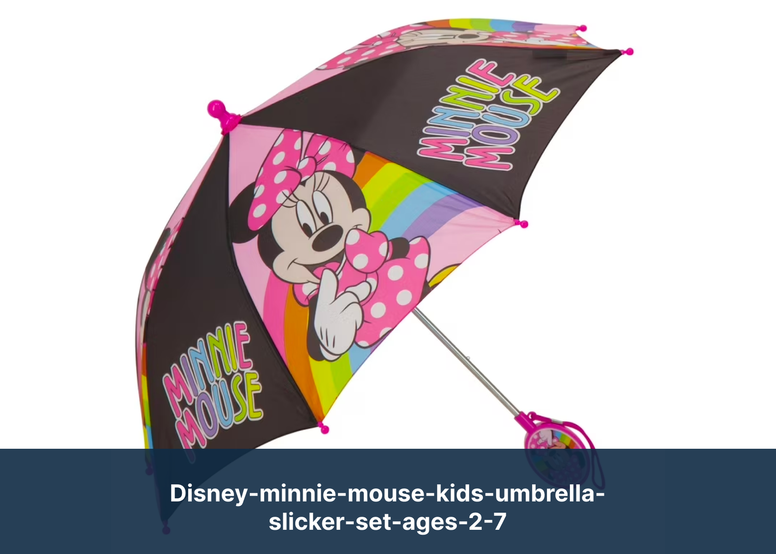 disney-minnie-mouse-kids-umbrella-slicker-set-ages-2-7