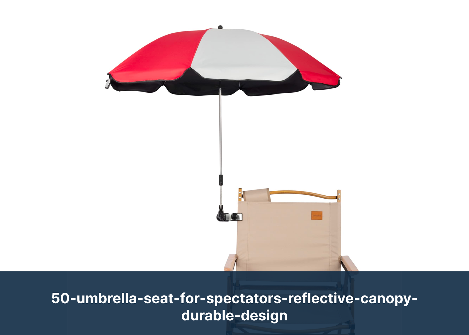 50-umbrella-seat-for-spectators-reflective-canopy-durable-design