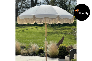 What Makes Tassel Parasols with Wooden Accents Stand Out?