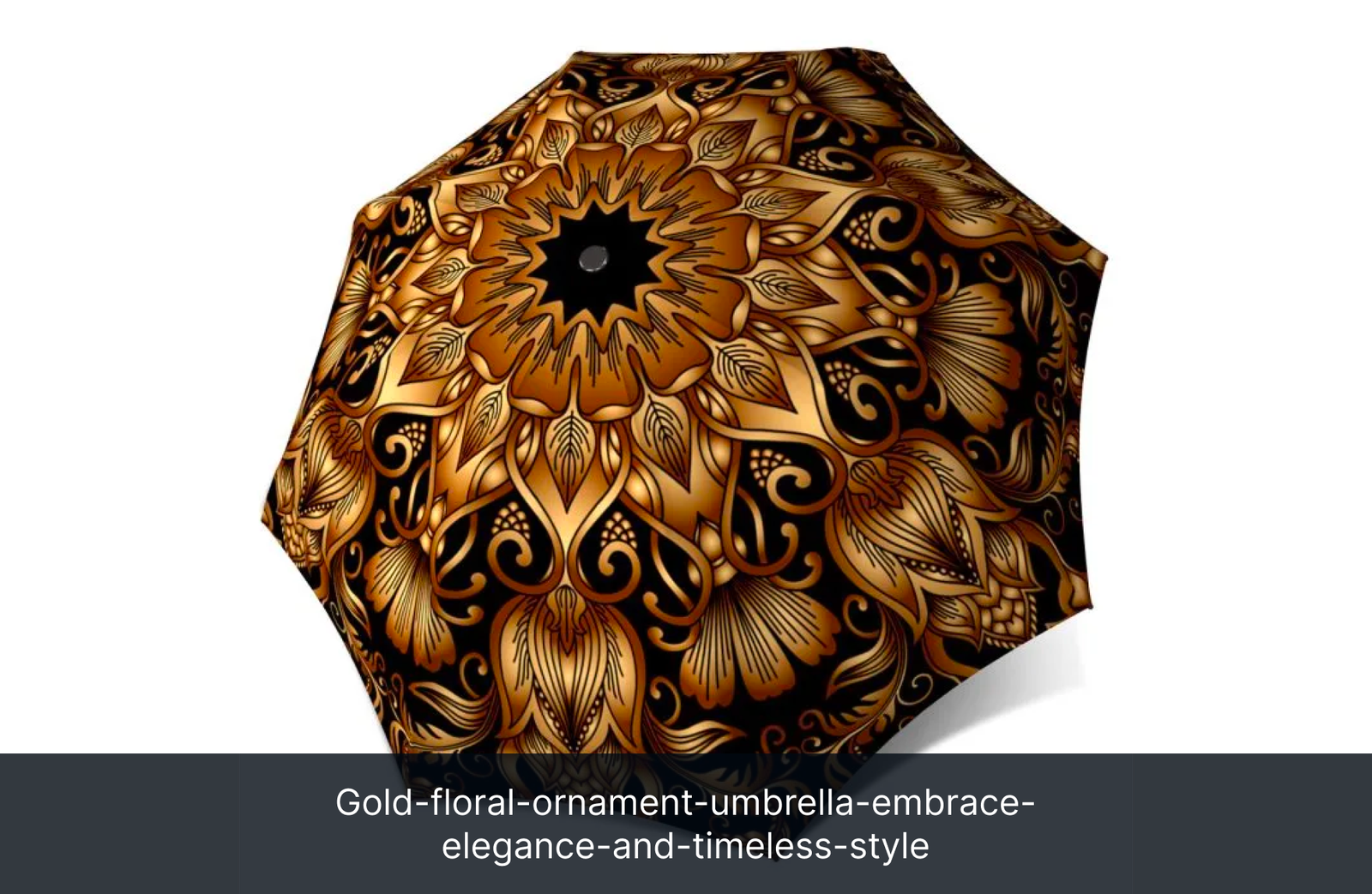 gold-floral-ornament-umbrella-embrace-elegance-and-timeless-style