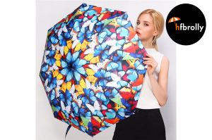 Why Choose HFBrolly Foldable Walking Umbrellas with Artistic Designs?