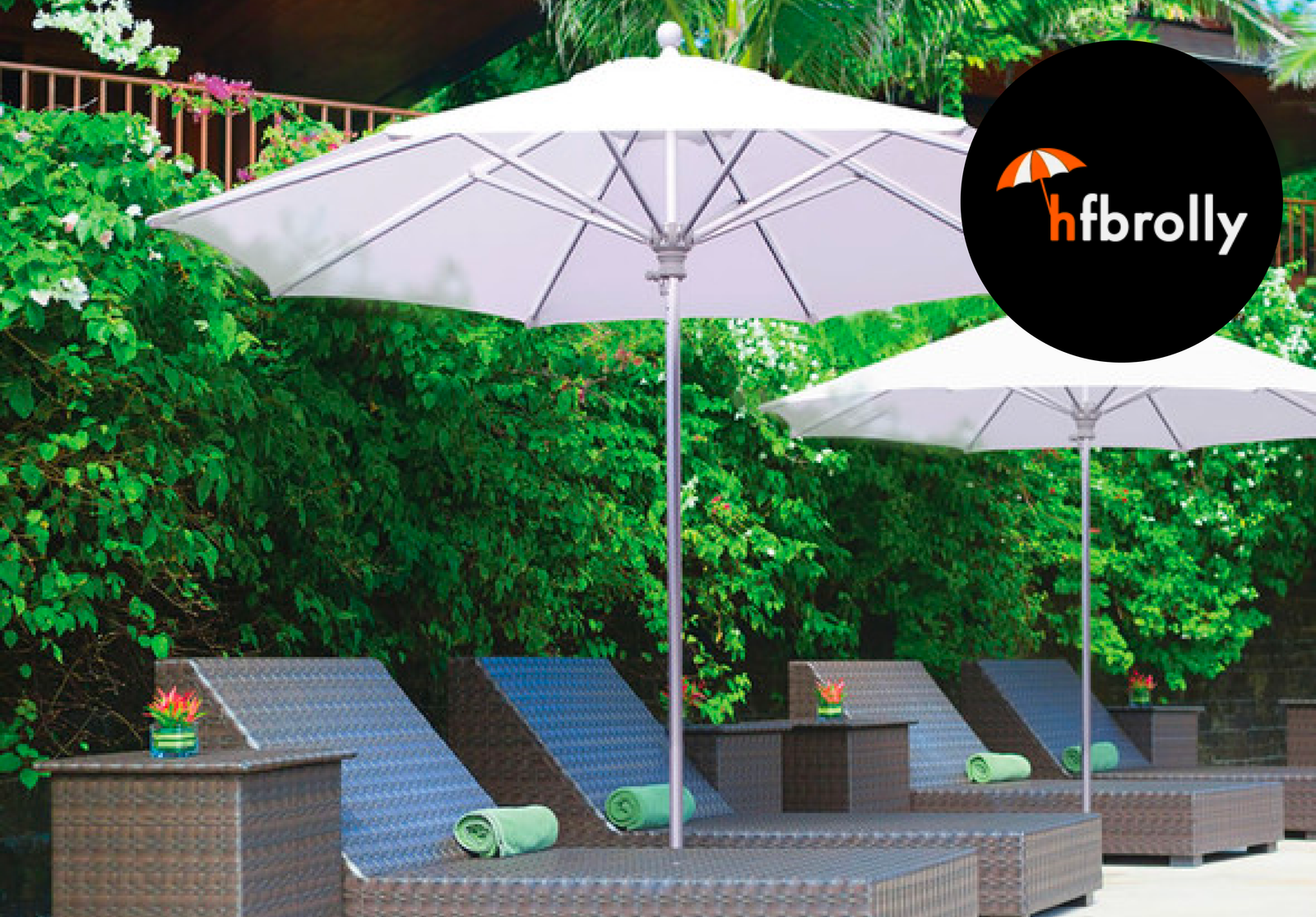 HFBrolly Hotel Umbrellas with High-Quality Fabrics: The Perfect Blend of Durability and Elegance