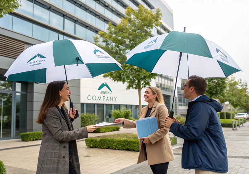 Custom Corporate Umbrellas