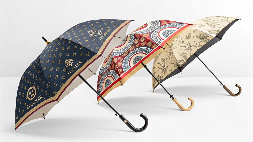 Designer Branded Umbrellas