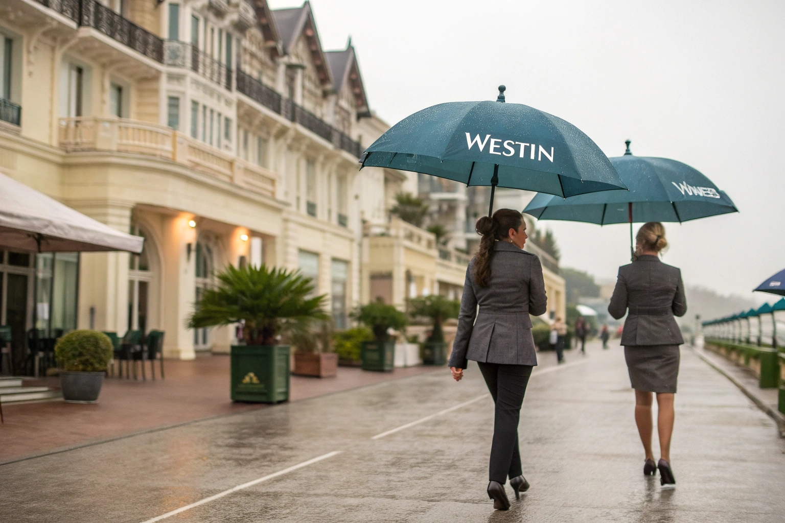 westin hotel umbrella