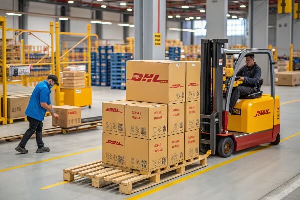 warehouse shipping umbrellas