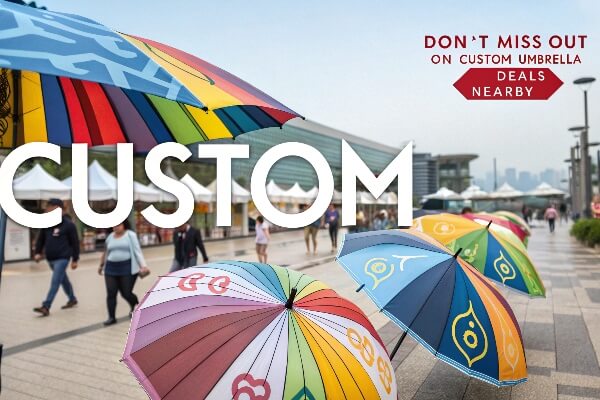 canton fair custom umbrellas