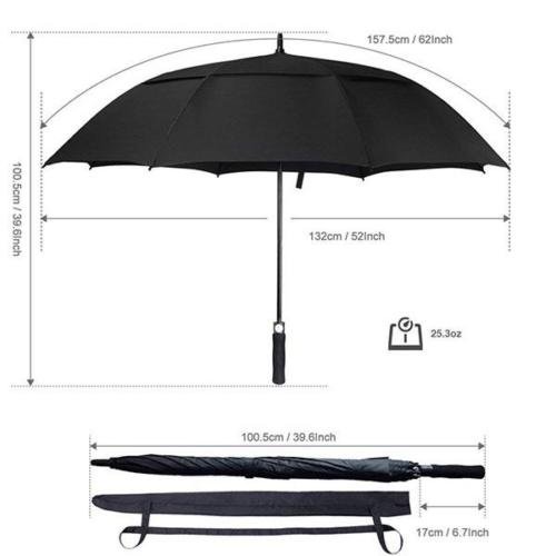 Branded Budget Umbrella Size