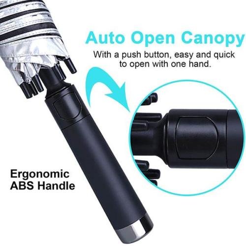 One Button Easy Open Windproof Golf Umbrella