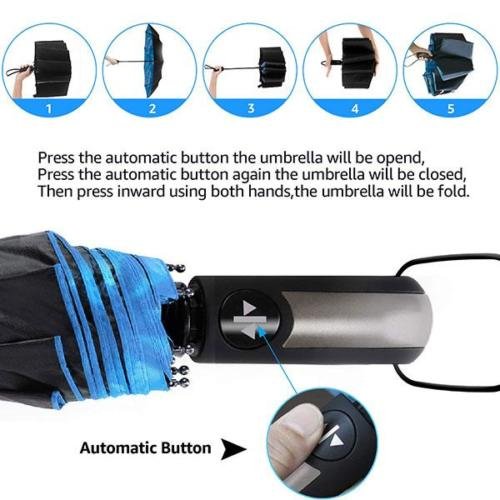 Customize Auto Open Close Compact Umbrella