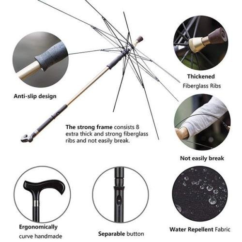Best Walking Stick Umbrella for Outdoor Gift