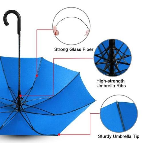 High Quality Classic Automatic Windproof Walking Umbrella
