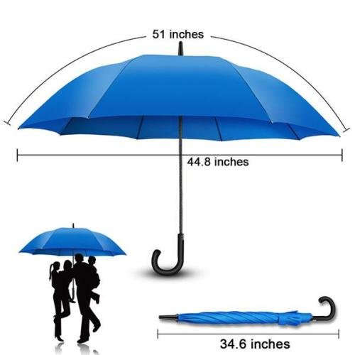 25 Inch Windproof Walking Umbrella
