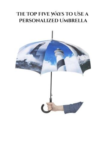 The Top Five Ways to Use a Personalized Umbrella - 3